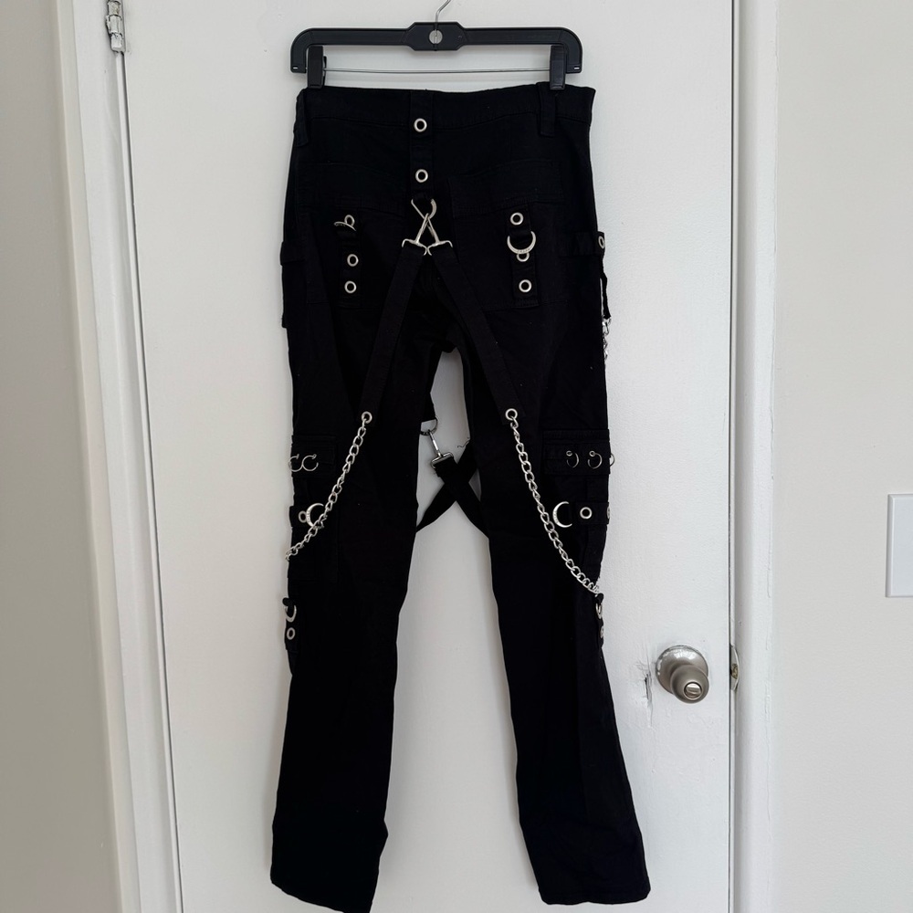 Tripp NYC Black and Red Label NO EXCUSE Pants Size M - Picture 9 of 10